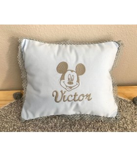Cojín bordado MICKEY