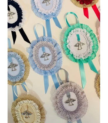 Broches con angelito