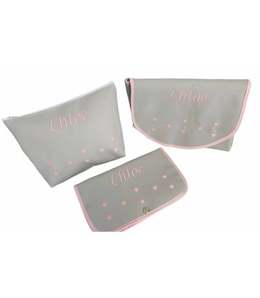 Porta documentos Estrella Violeta