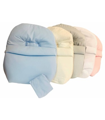 Saco grupo 0 con capota de piqué