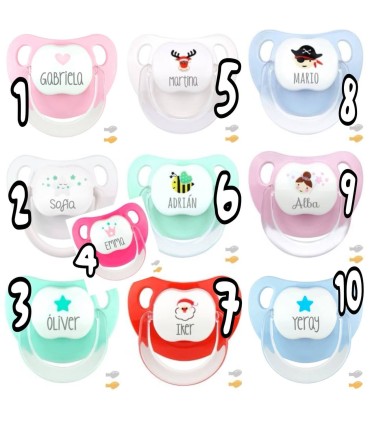 Chupetes baby deco