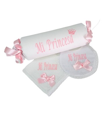 Gasas con nombre o frase Bolillo ancho