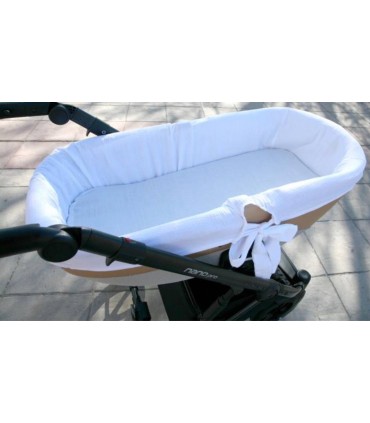 Forro interior de capazo muselina